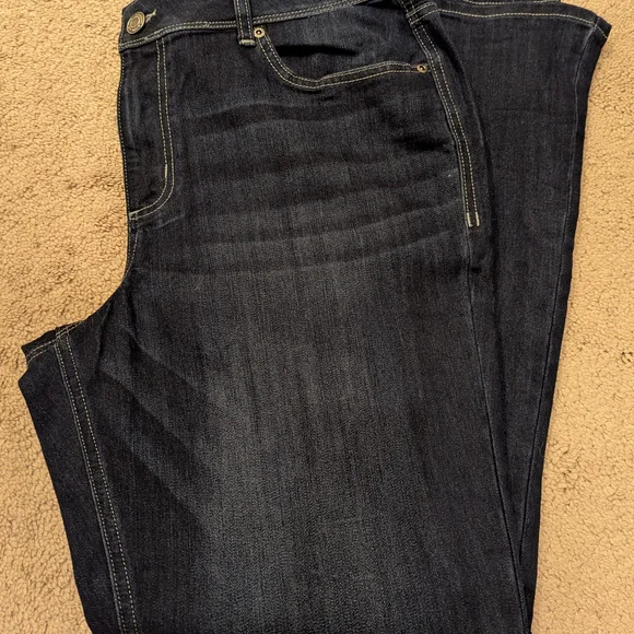 Maurices Blue Bootcut Jeans with Classic Design - Picture 2 of 4